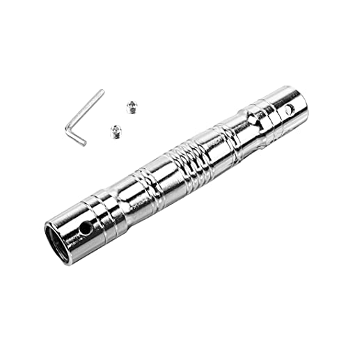 Rowland Harbor 20 Cm (7.8 In) Dumbbell Connecting Rod For 2.5 Cm (1 In) Threaded Dumbbell Bar, Dumbbell Extender With Wrench And Screws, Solid Dumbbell Handle #TOP7