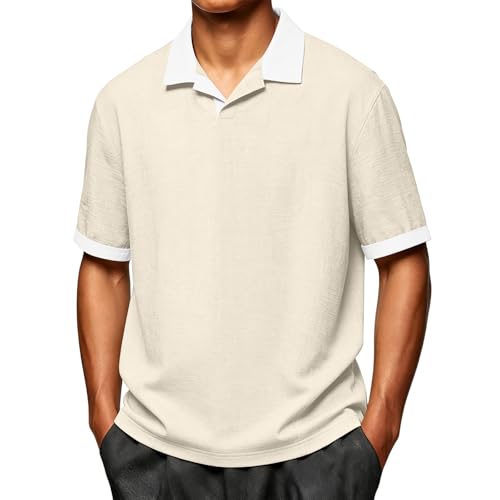 Camisetas Polo para Hombre Manga Corta Cuello Casual de Verano miniatura 1