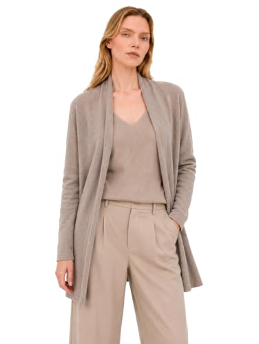 Image of State Cashmere Long Sweater Cardigan Women 100% Pure Cashmere Cardigan with Pockets Cashmere Cardigans for Women
