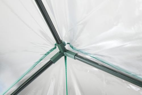 Miracle-Gro 70526 4'8 Inch X 29 Inch X 6'5 Inch All-Season Mini Walk-In Greenhouse thumb #15