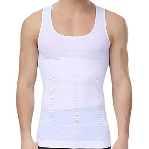 Gilet de fitness hommes chemises de compression col rond mince