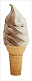 Vertical Twist ICE Cream Cone Banner Sign
