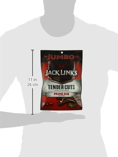 Jack Links Tender Cuts Bag, Prime Rib Beef, 5.6 Ounce