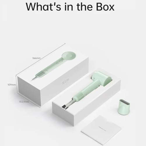 Image of Laifen Hair Dryer Se Lite Green, 150 Million Negative Ionic Blow Dryer With 100,000 RPM Brushless Motor, 1400 Watts Powerful Fast Drying High-Speed Low Noise, Light Weight & Compact Design