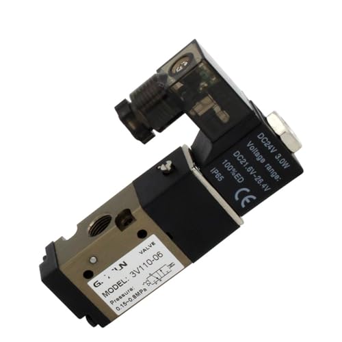 Vanne d'air normalement ouverte 3V110-06-NO à commutation rapide 12V
