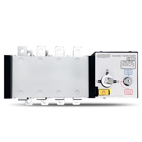 Interruptor de transferencia automático de potencia dual 4P 250A con tensión de 400V CA