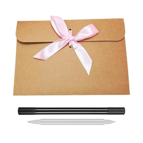 IBRIQO® 30 Sobres Vintage Papel Kraft con Cinta Roja + Rotulador | Sobres Papel Retro-Antiguo | Regalo, Tarjetas Cumpleaños, Invitaciones Boda, Fiestas, Oficina, San Valentine | 17,2 x 12,5 CM (Rosa) IBRIQO® 30 Sobres Vintage Papel Kraft con Cinta Roja + Rotulador | Sobres Papel Retro-Antiguo | Regalo, Tarjetas Cumpleaños, Invitaciones Boda, Fiestas, Oficina, San Valentine | 17,2 x 12,5 CM (Rosa)