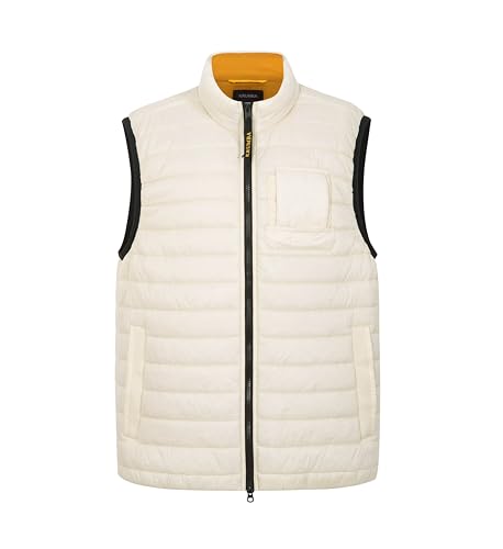 Image of Krumba Men Lightweight Vest for Casual: Puffer Sleeveless Zip Up Winter Jackets