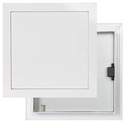 Panel de acceso de aluminio blanco 10x20in para techo y pared 2