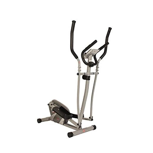 Sunny Health & Fitness SF-E3628 Magnetic Elliptical Trainer Elliptical Machine w/Tablet Holder, LCD Monitor and Heart Rate Monitoring