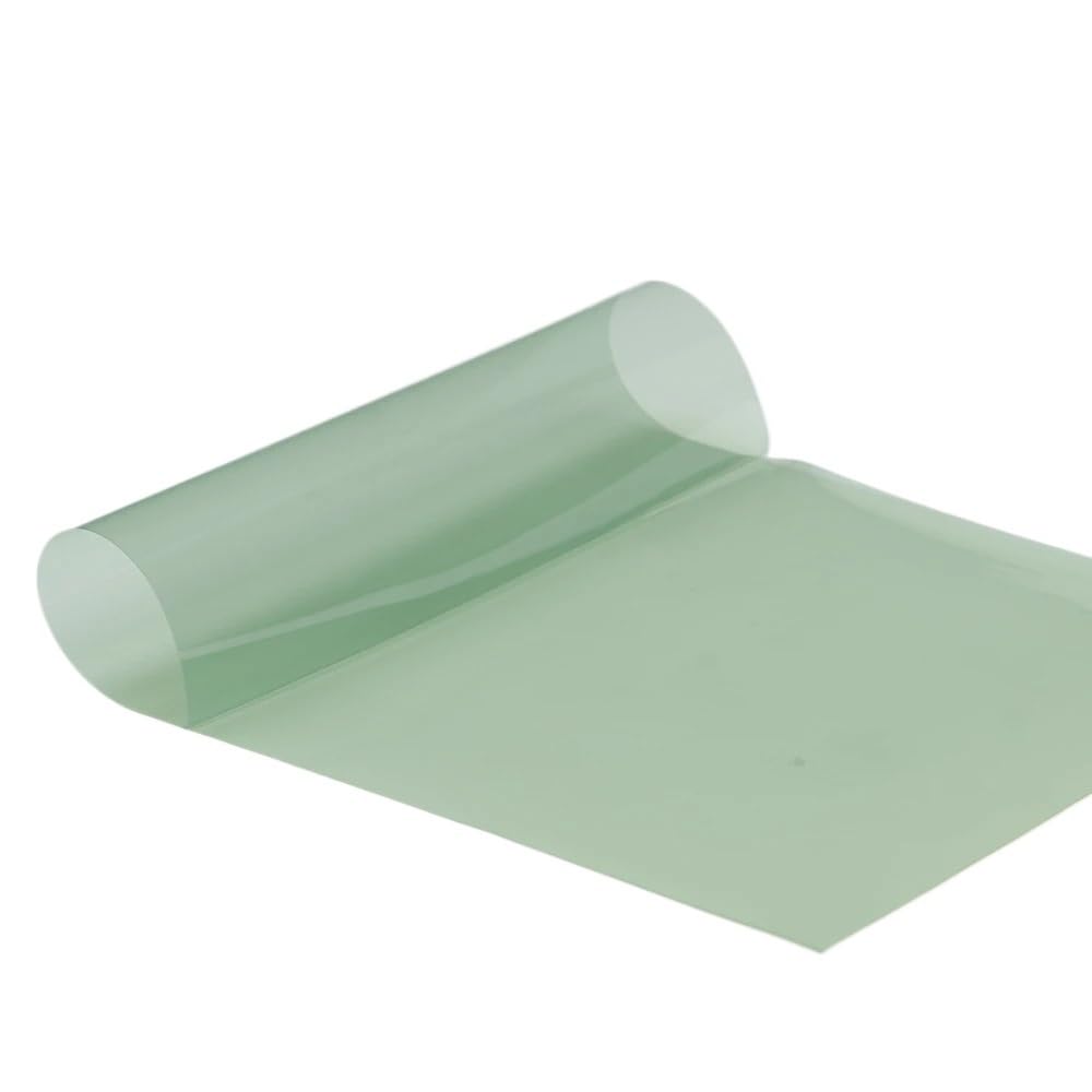 Pellicola Oscurante Vetri Auto Pellicola adesiva for vetri oscurati for auto, verde chiaro, anti-UV al 95%, pellicola adesiva for vetri domestici, anti-calore Pellicola Oscurante Per Vetri Auto(50cmx5