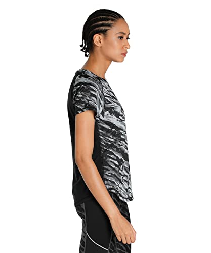 Image of Puma Printed Polyester Round Neck Womens Athleisure Top (S22PUMA52173617-P)