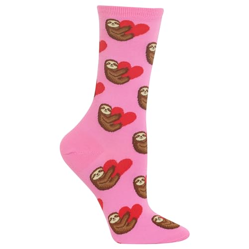 Image of Hot Sox Women's Novelty Geometric Pattern Crew