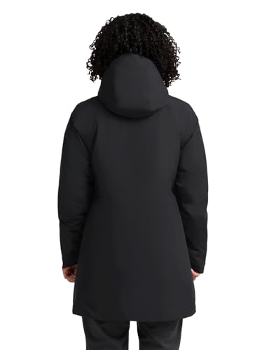 Jack Wolfskin Damen Heidelstein Ins Jkt W Coat, Schwarz, M EU