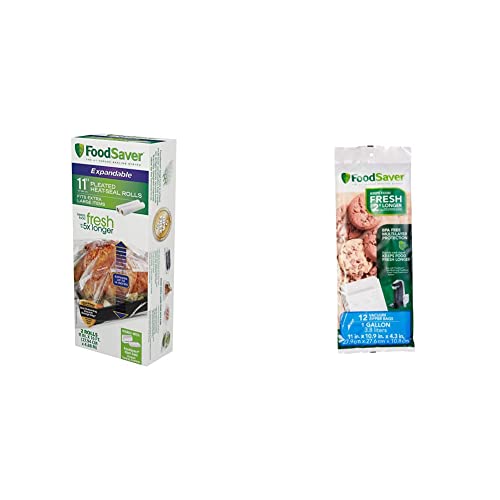 Genuine VacMaster 50720 3 Mil 8 Inch by 12 Inch Zipper Vacuum Chamber Pouches