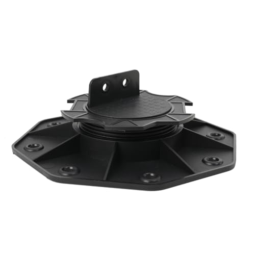 Mreryyse Lot de 50 Plots de Terrasse, 18-30 mm réglables en hauteur, Support de Terrasse en Plastique PP, Base de Fondation de Plateforme, pour Jardin Sols en Bois, Béton, Métal