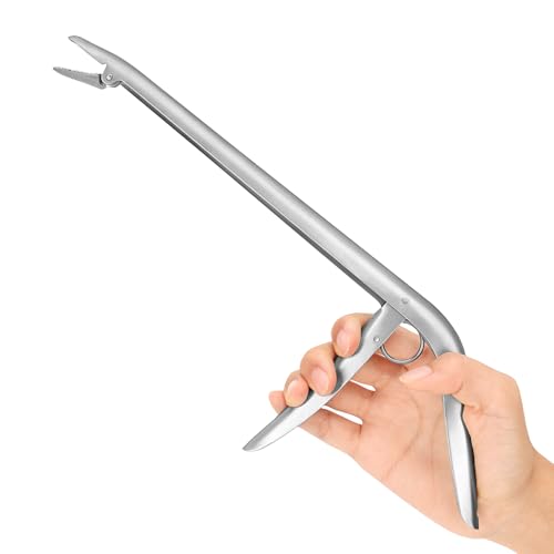 AUGHOA Fish Hook Remover, Stainless Steel Fishing Tools, Fishing Hook Remover for Freshwater and Saltwater 11-1/2 inch