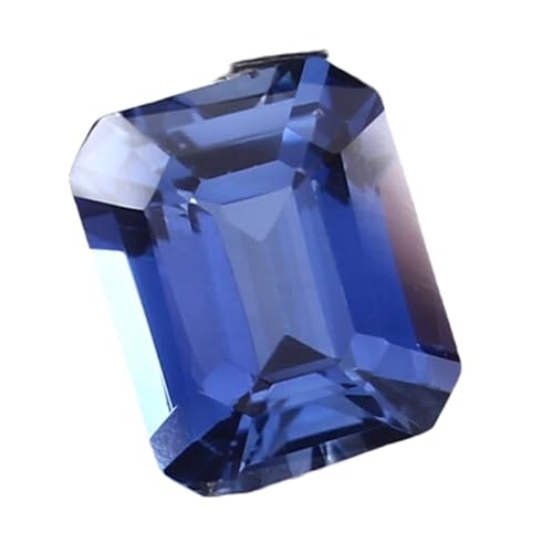 Pierre gemme saphir bleu ceylan 10x8mm naturelle facettée pour création bijou GH_NAT_09005