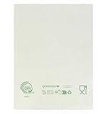 Monouso | 100 Bolsas Plástico Biodegradable Sin Asas, 30x40cm, Compostables, Formato Block, Bolsas Mercado, Comercio, Multiuso