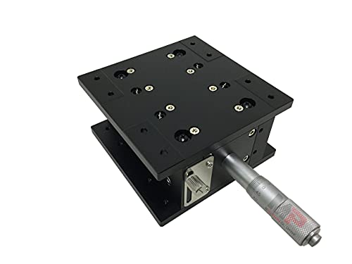 Vertical Stage, Mpositioning T125Z-20B Precision Z Axis Linear Translation Stage 20 Mm Travel High-Load 15 Kg Large Area Platform #TOP4