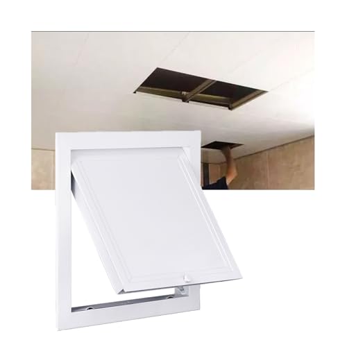 Panneau d'accès en aluminium robuste avec ouverture invisible pour trappe de chauffage au plafond