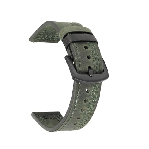 [X] J[tXLXgbv 18mm 20mm 22mm 24mm uXbg KHuawei Ή KSamsung S3 Active X}[gEHb`oh Z37 voh(Green,22mm)