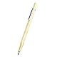 Pocket Carbide Tip Scriber Radierung Gravur Pen Engraver Carve Scribe Werkzeug für Glas Keramik Blech mit Clip und Magnet(Gold)