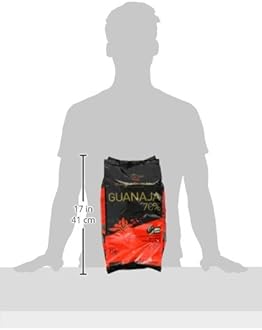 Valrhona Dark Chocolate - 70% Cacao - Guanaja - 6 lbs 9 oz bag of feves