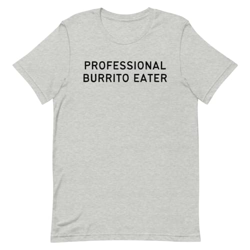 Novedad Burritos Entusiastas Epicures Sarcástico Declaraciones Divertidas Tacos Devotee 6, Athletic Heather, XL