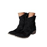 Ajustement Confortable: Conçues pour un ajustement confortable, ces bottes cowboy offrent suffisamment d'espace et de rembourrage, les rendant idéales pour un port prolongé sans inconfort, pour que vous restiez élégante toute la journée