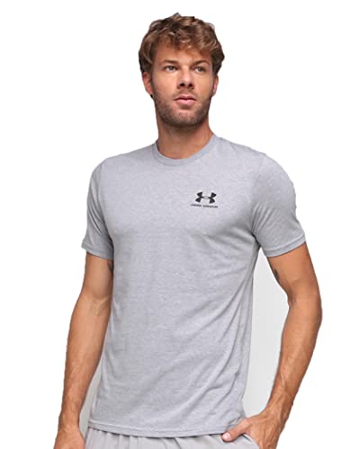 Camiseta de Treino Masculina Under Armour Left Chest