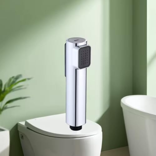 Image of BATH GURU BG2407 ABS Handheld Bidet Sprayer for Toilet, Premium High Pressure Bathroom Health Faucet, Gun Only, Chrome Plated