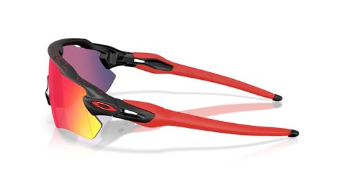 Oakley Men's OO9208 Radar Ev Path Polarized Rectangular Sunglasses, 100T Matte Black/Prizm Road, 38 mm3