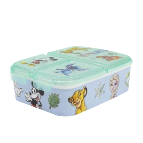 My sweety pop - Boîte à goûter - Lunch box - Pour enfant - Crèche - Maternelle - Ecole - Vacances - Repas – 19.5 cm - Idée Cadeau – 3 compartiments -...