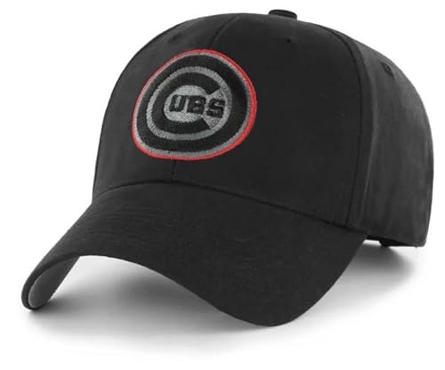 Gorra clásica negra con logo bordado ajustable para niños miniatura 1