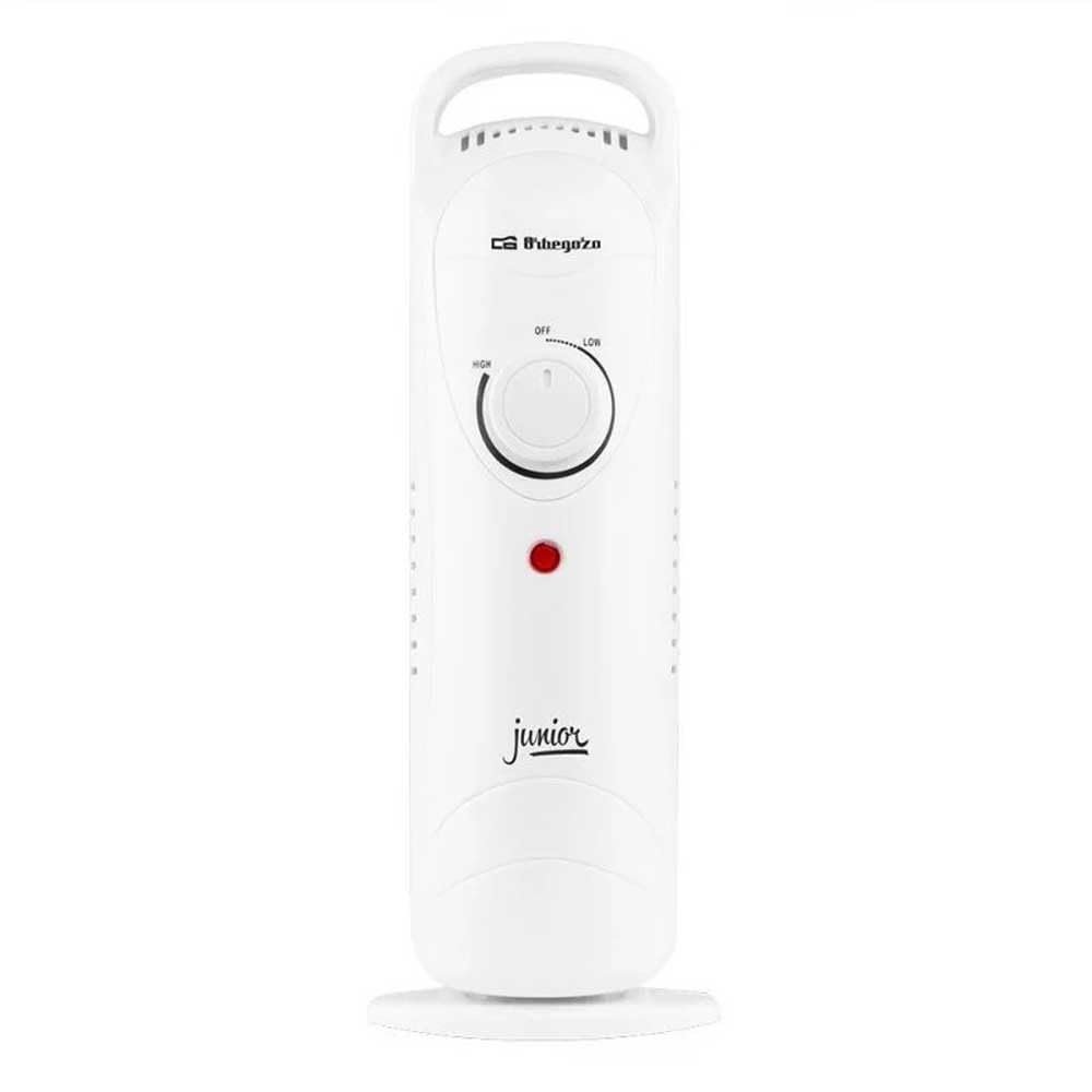 Orbegozo RO 720 - Radiador de aceite Junior, Protección Sobrecalentamiento, Silencioso, Asa de transporte, 700 W