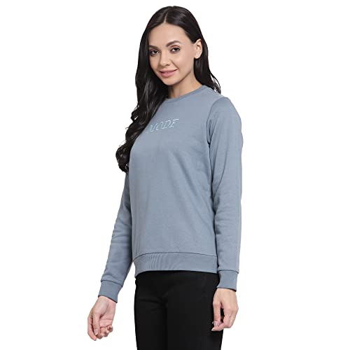 Image of Mode by Red Tape Women's Turq Blue Sweatshirt
