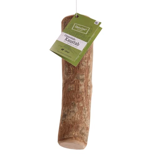 Chewies Kauknochen Hunde-Spielzeug aus Olivenholz - 100 % natürliches Hundezubehör risikoarm & langlebig - Größe XL: Für Hunde ab 30 kg Körpergewicht