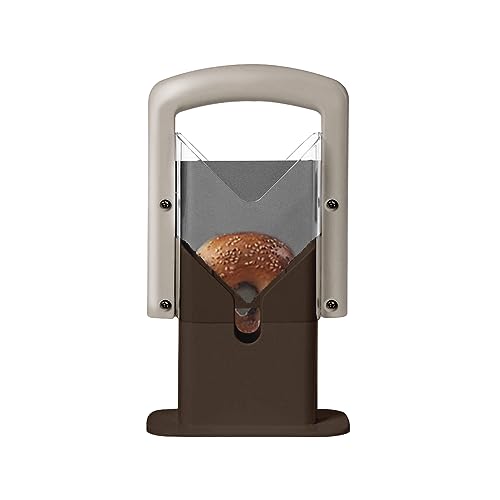Bagel Slicer, Bagel Cutter Stainless Steel (Silver)