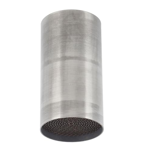 Aramox Katalizator Uniwersalny do Motocykla, Przedni Środkowy Tłumik Wydechowy, Stal Nierdzewna, Rura Łącząca, 53x100mm