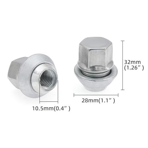 Pernos de rueda M12x1.5 de 19mm para Ford Puma y Transit tornillos de neumático SFN-12150033 2