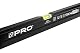 Wasserwaage 100 cm PRO 800 einseitig gefräst mit ergonomischem Profil
