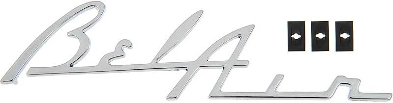 Chevy Bel Air 1952 Pair Of Chrome Scripts For 1955-1956 Chevy Bel Air ...