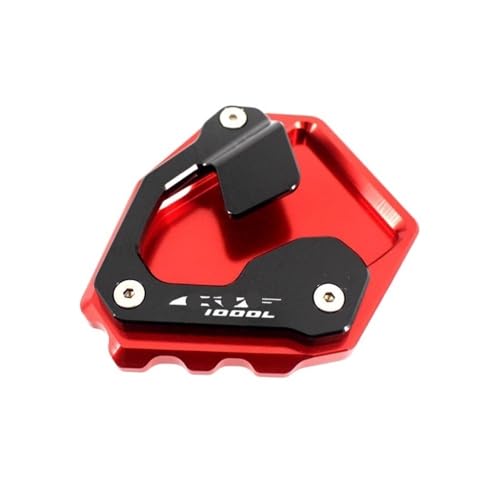 Rallonge support béquille moto Africa Twin CRF1000L DCT extension en aluminium CNC