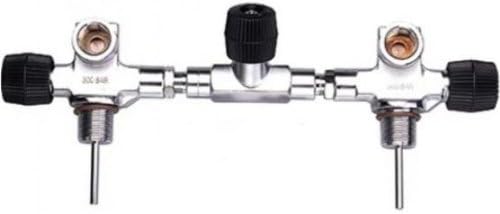 Storm Isolation Scuba Tank Manifold - 200BAR