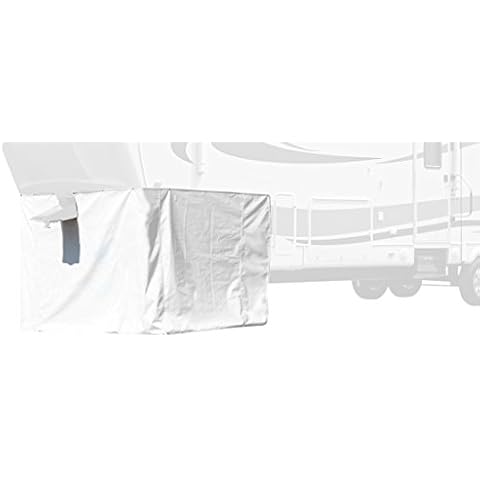 Adco (3501) Polar White 64 Inch High x 236 Inch Length 5TH Wheel Skirt Cover
