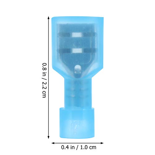 ULTECHNOVO Conectores Tipo Espada 150Pcs Termorretráteis Femininos Terminais Tipo Spade Elétrico Kit