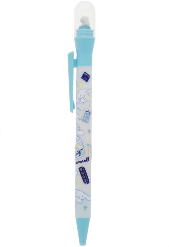 Sun-Star Stationery Sanrio S4649192 Oil-Based Ballpoint Pen, Round Dome Pen, Cinnamoroll