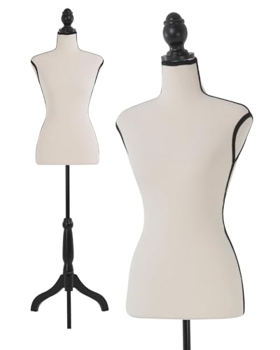 image for FDW Female Mannequin Body Dress Form Sewing Mannequin Torso Manikin wi