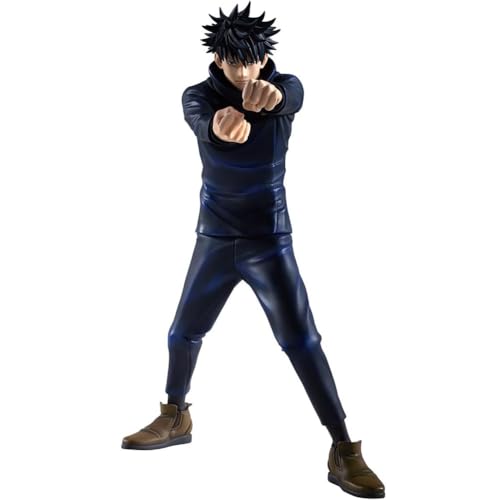 MABAIUDE Fushiguro Megumi Figure JJK Anime Figure Fighting Pose Fushiguro Megumi Statue Model Handmade Collectible Desktop Decor Gifts for Fans 20cm/7.87
